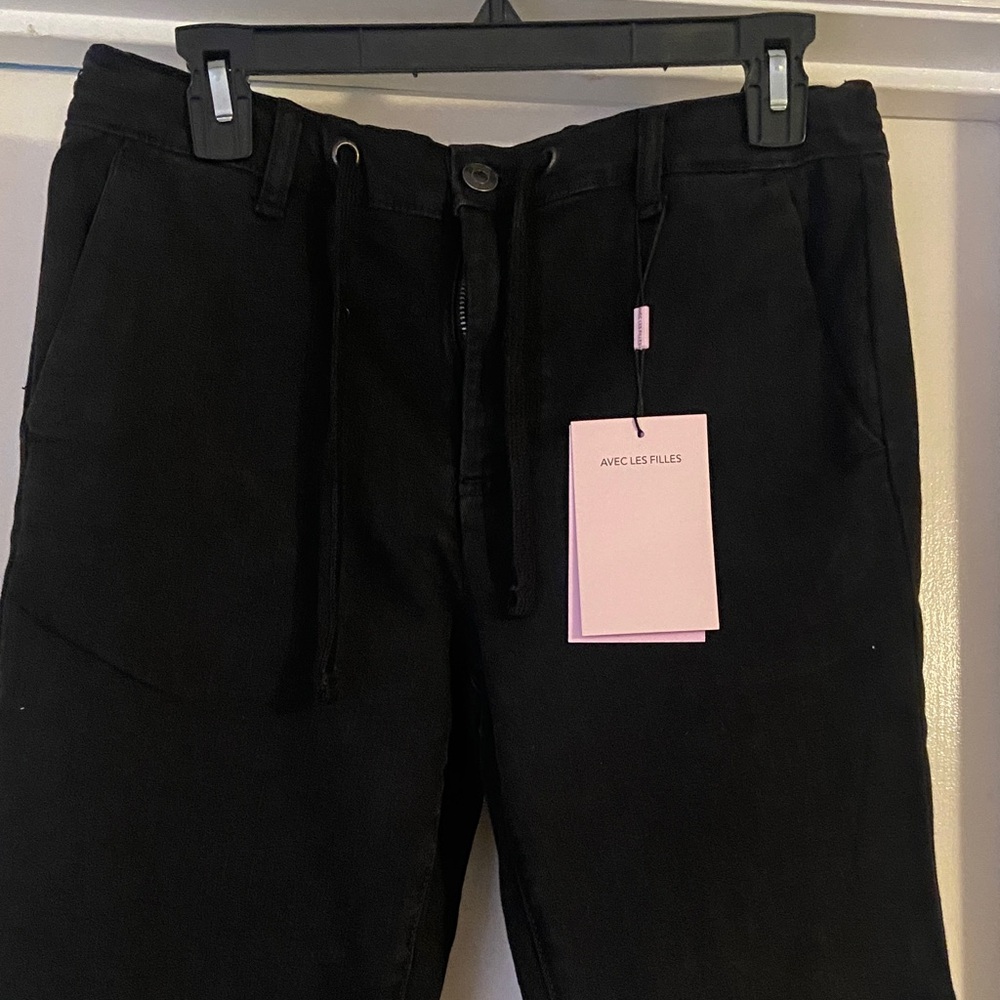 Avec Les Filles Classic Black Trousers